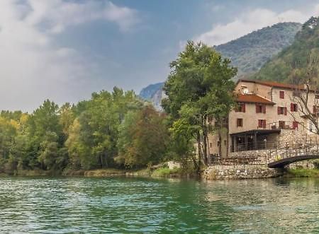 Casa Sul Fiume County House Solagna Exterior foto