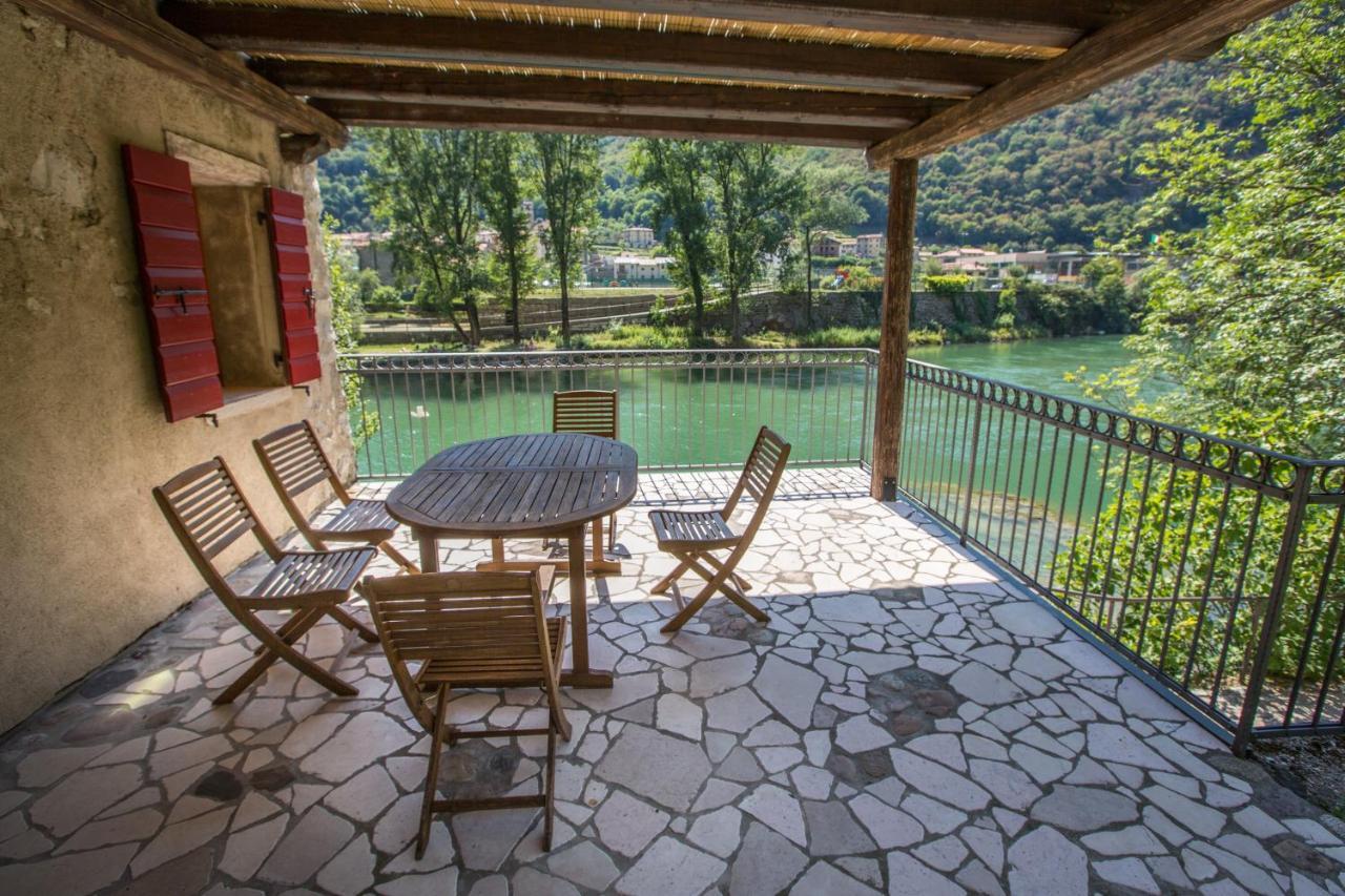 Casa Sul Fiume County House Solagna Exterior foto